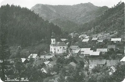 Koroška Bela med obema vojnama.